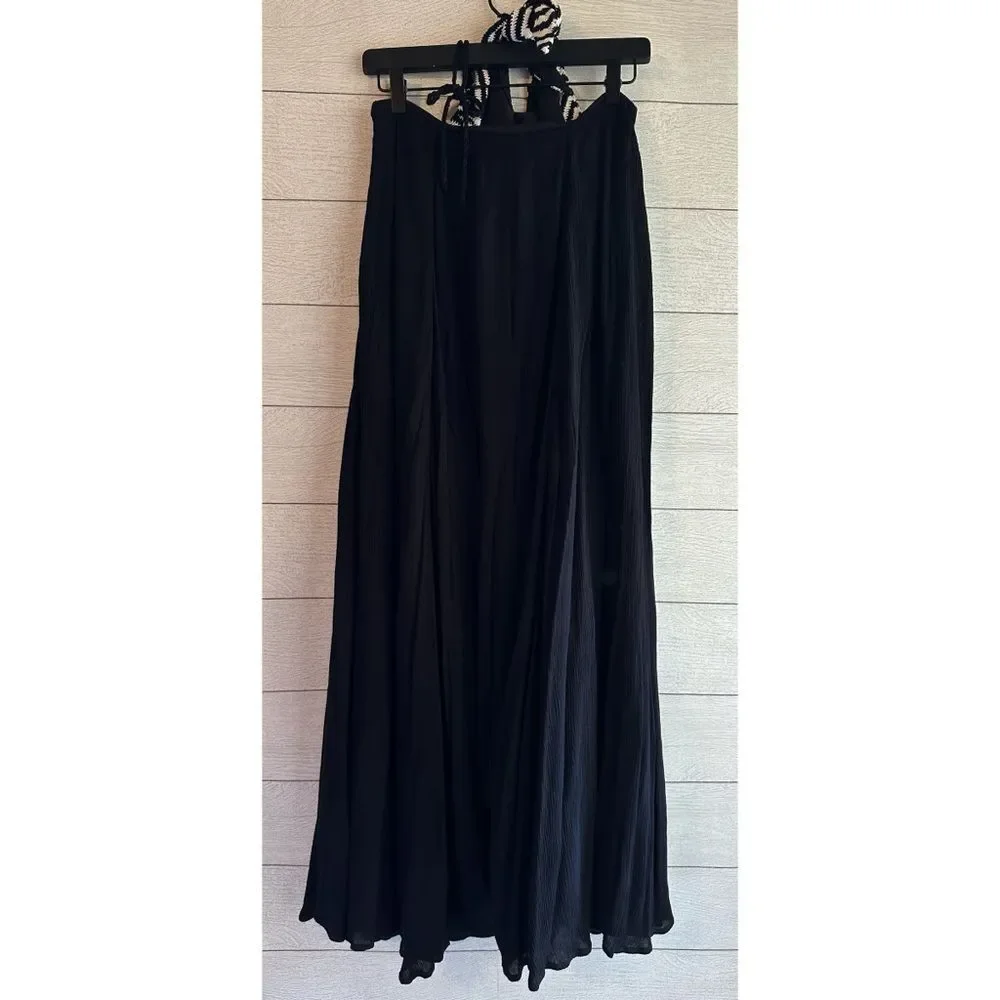 Mara Hoffman Swim Starbasket Black Maxi Dress Size Small - Picture 13 of 16